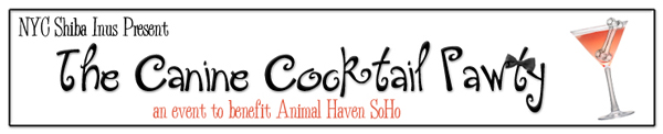 Canine Cocktail Pawty Banner